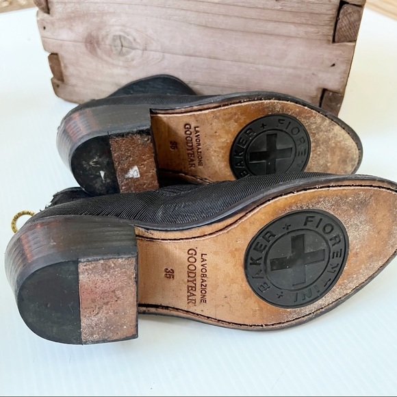 Fiorentini & Baker- Italian Leather Textured Ankle Booties - 35 - Picture 7 of 10